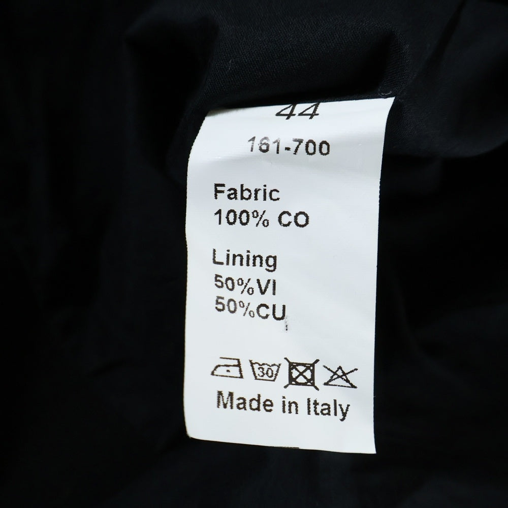 RAF SIMONS(ラフシモンズ) 16SS ISOLATED HEROES フォトプリント コットン フード モッズコート ブラック 161-700