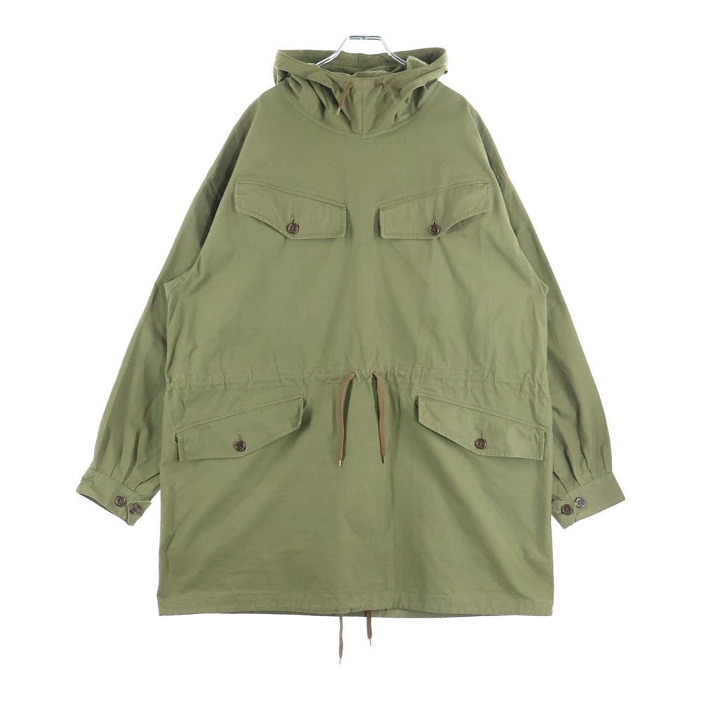 VINTAGE(ヴィンテージ) 50-60S FRENCH ARMY PULLOVER ALPINE SMOCK PARKA フランス軍 プルオーバー アルパイン スモック パーカー カーキ