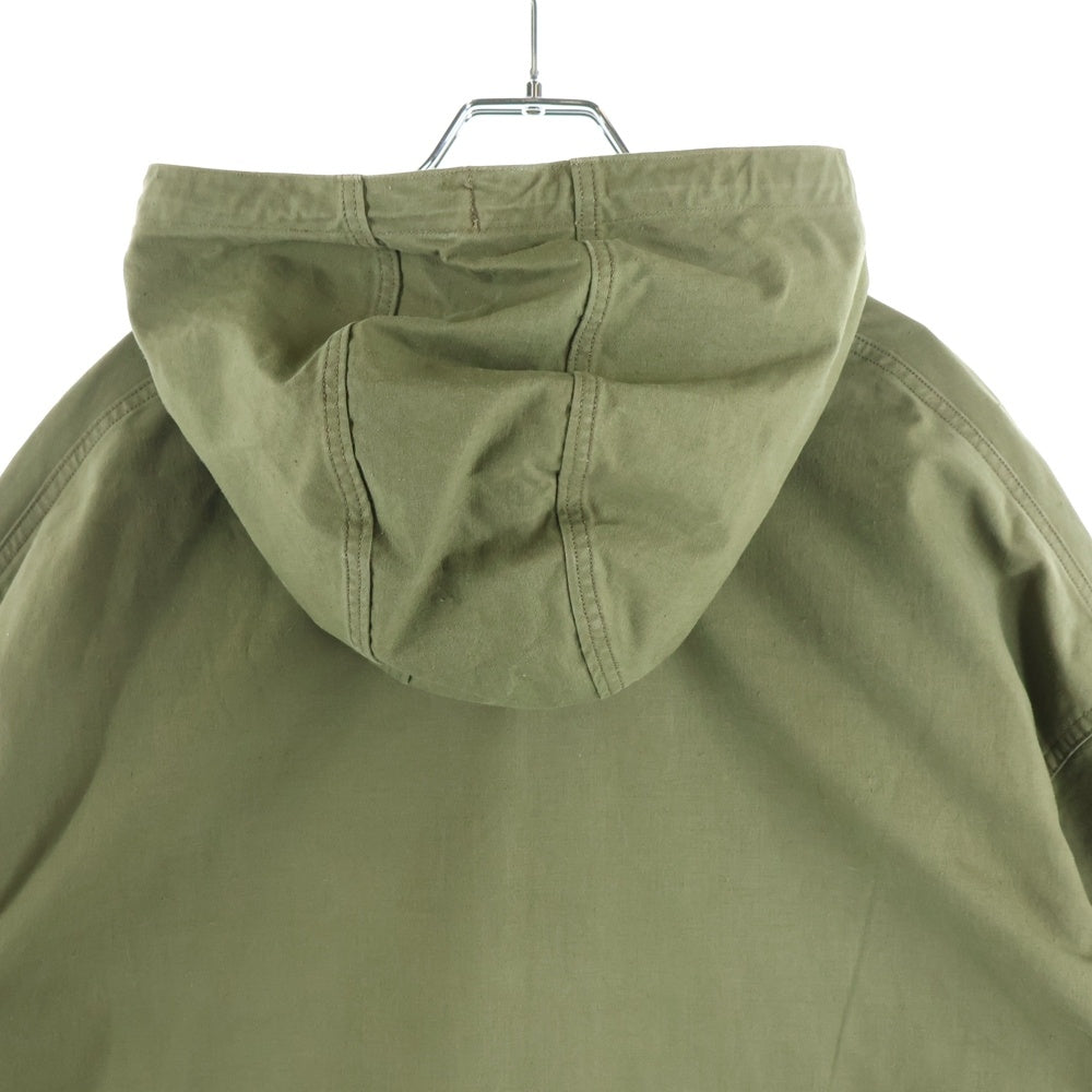 VINTAGE(ヴィンテージ) 50-60S FRENCH ARMY PULLOVER ALPINE SMOCK PARKA フランス軍 プルオーバー アルパイン スモック パーカー カーキ