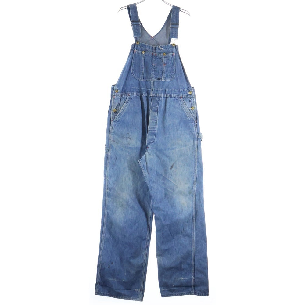 VINTAGE(ヴィンテージ) 60S UNION MADE DENIM OVERALL ユニオンメイド デニム オーバーオール インディゴ