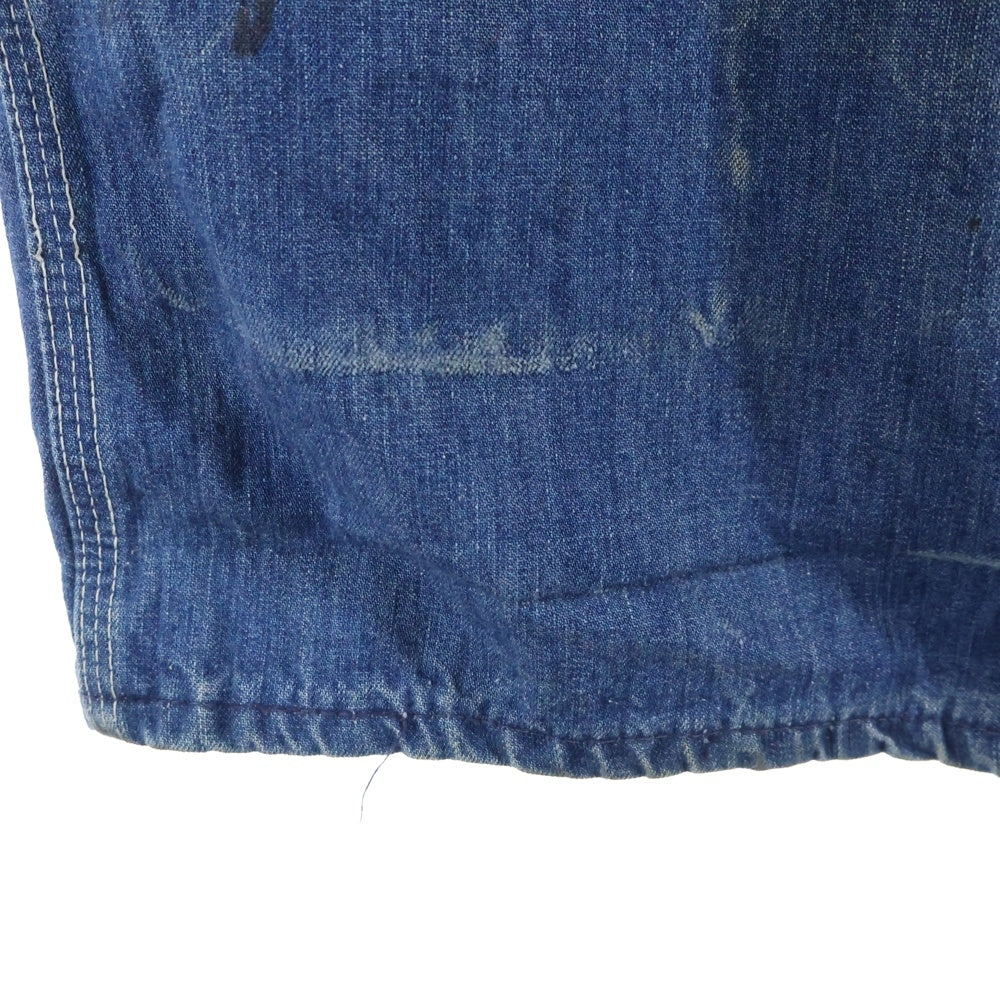 VINTAGE(ヴィンテージ) 60S UNION MADE DENIM OVERALL ユニオンメイド デニム オーバーオール インディゴ