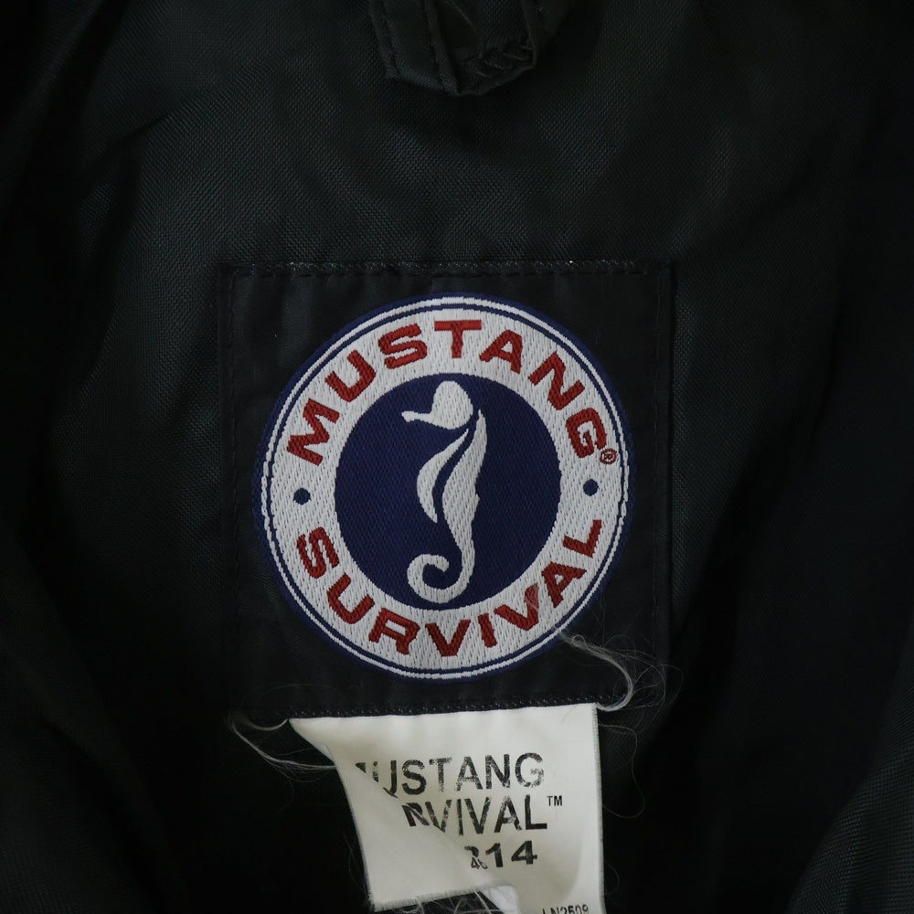 VINTAGE(ヴィンテージ) MUSTANG SURVIVAL JACKET マスタング サバイバル 中綿 ボンバー ジャケット ネイビー MJ6214