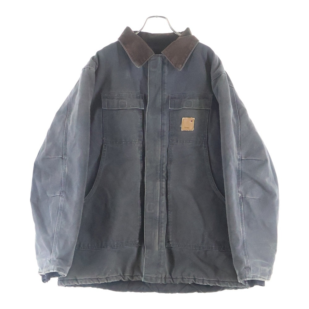CARHARTT(カーハート) 00S TRADITIONAL COAT 02年 USA製 トラディショナルコート 裏地キルティング 中綿 ダックジャケット グレー C26PTL