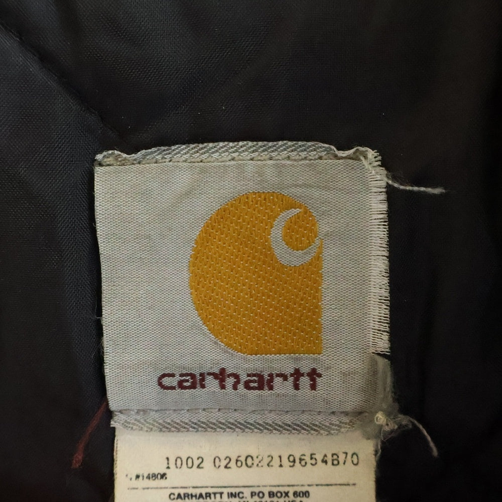 CARHARTT(カーハート) 00S TRADITIONAL COAT 02年 USA製 トラディショナルコート 裏地キルティング 中綿 ダックジャケット グレー C26PTL