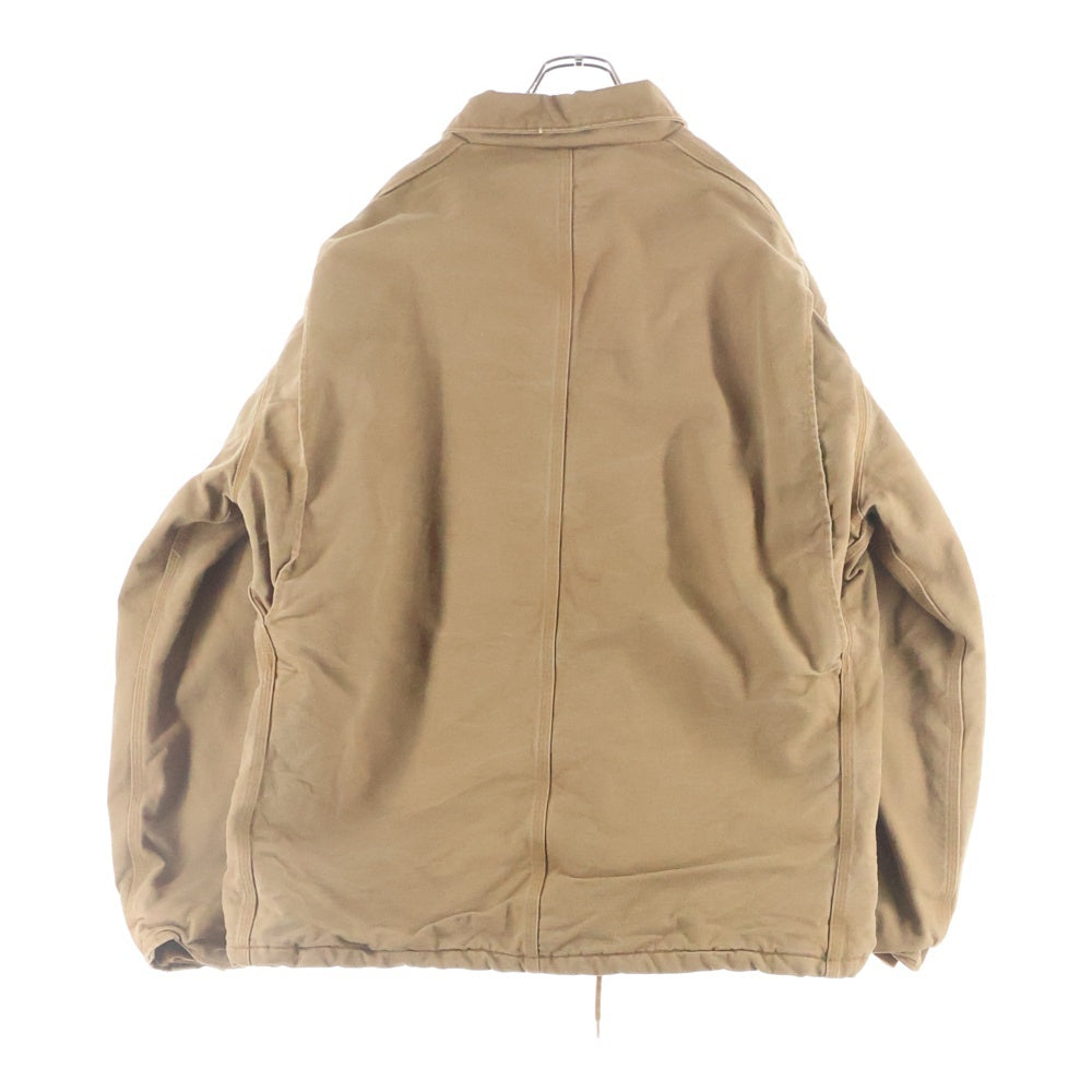 CARHARTT(カーハート) 10S TRADITIONAL COAT FLAME RESISTANT 12年 メキシコ製 FRシリーズ ワッペン トラディショナルコート ダックジャケット 裏地キルティング 中綿 FRC066 BRM