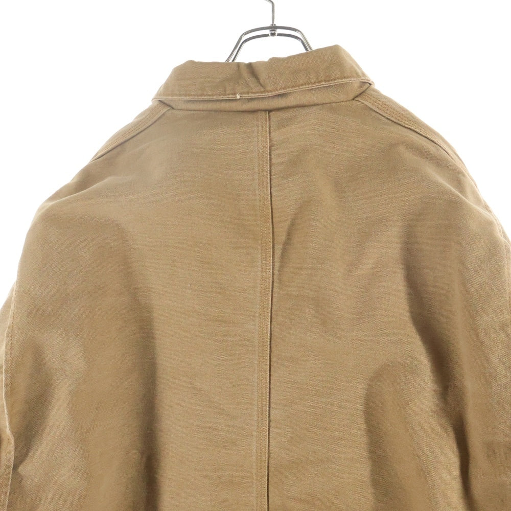 CARHARTT(カーハート) 10S TRADITIONAL COAT FLAME RESISTANT 12年 メキシコ製 FRシリーズ ワッペン トラディショナルコート ダックジャケット 裏地キルティング 中綿 FRC066 BRM