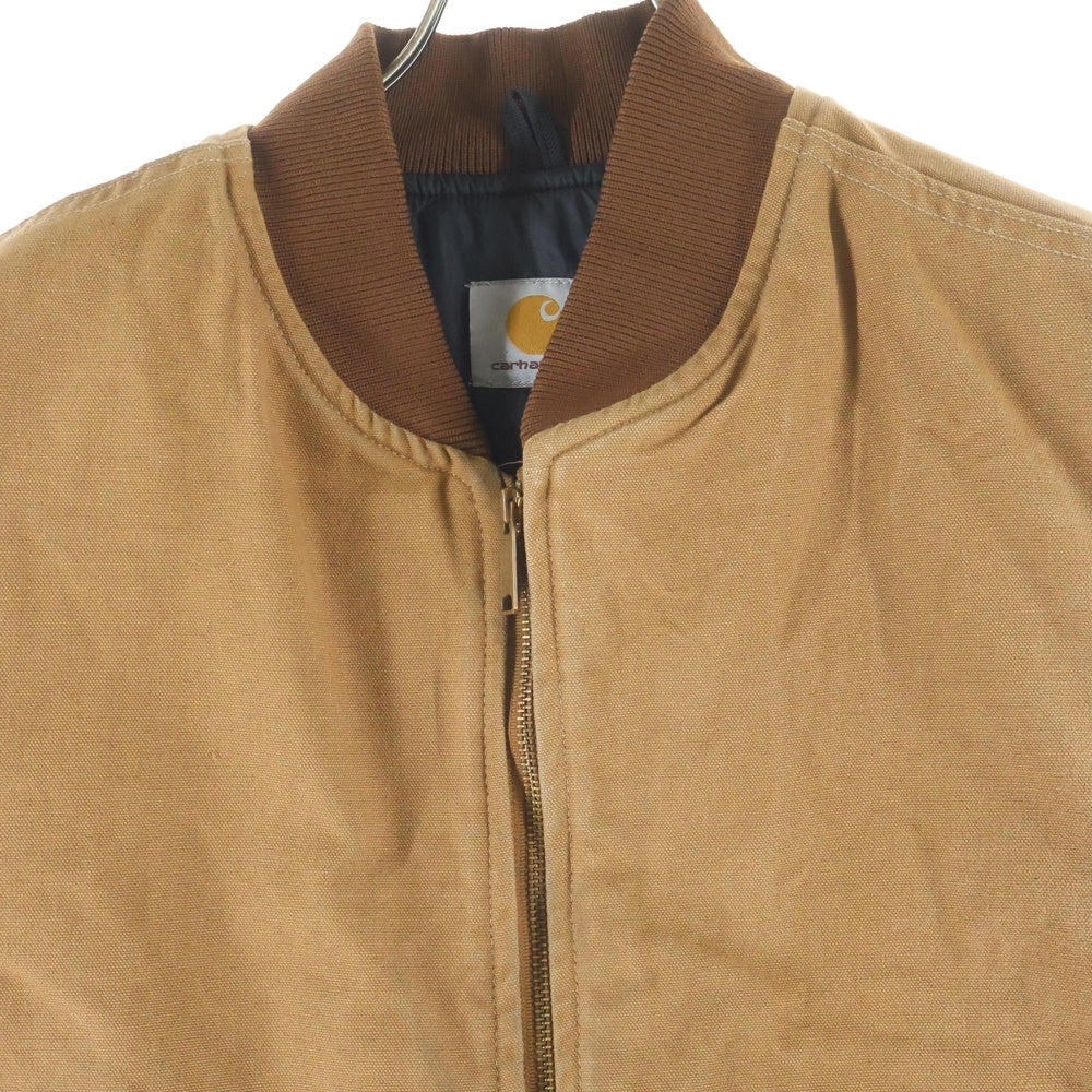 CARHARTT(カーハート) DUCK VEST 裏地キルティング 中綿 アクティブ ダック ベスト ブラウン
