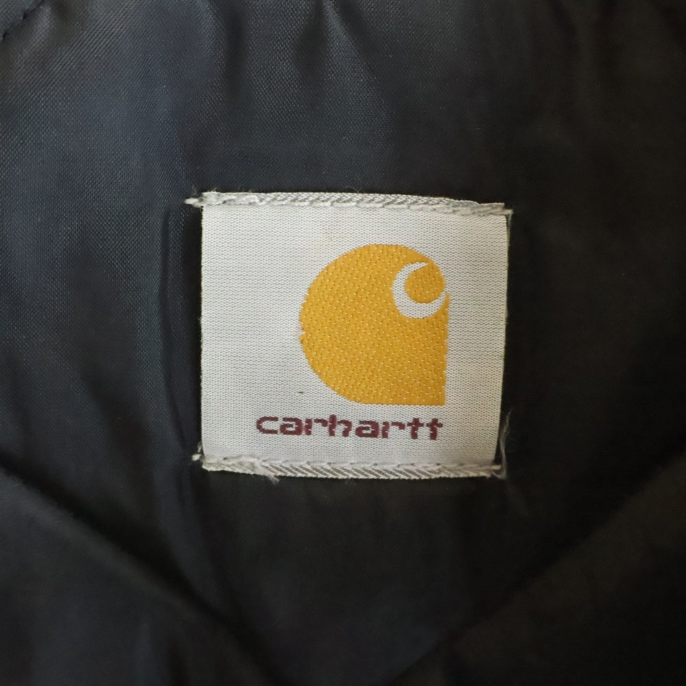 CARHARTT(カーハート) DUCK VEST 裏地キルティング 中綿 アクティブ ダック ベスト ブラウン