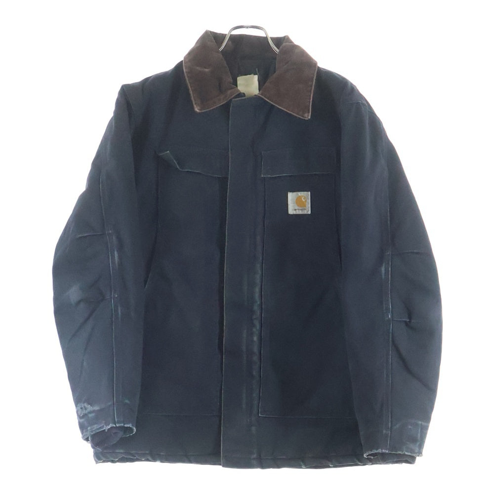 CARHARTT(カーハート) TRADITIONAL COAT トラディショナルコート ダックジャケット 裏地キルティング 中綿 ブラック