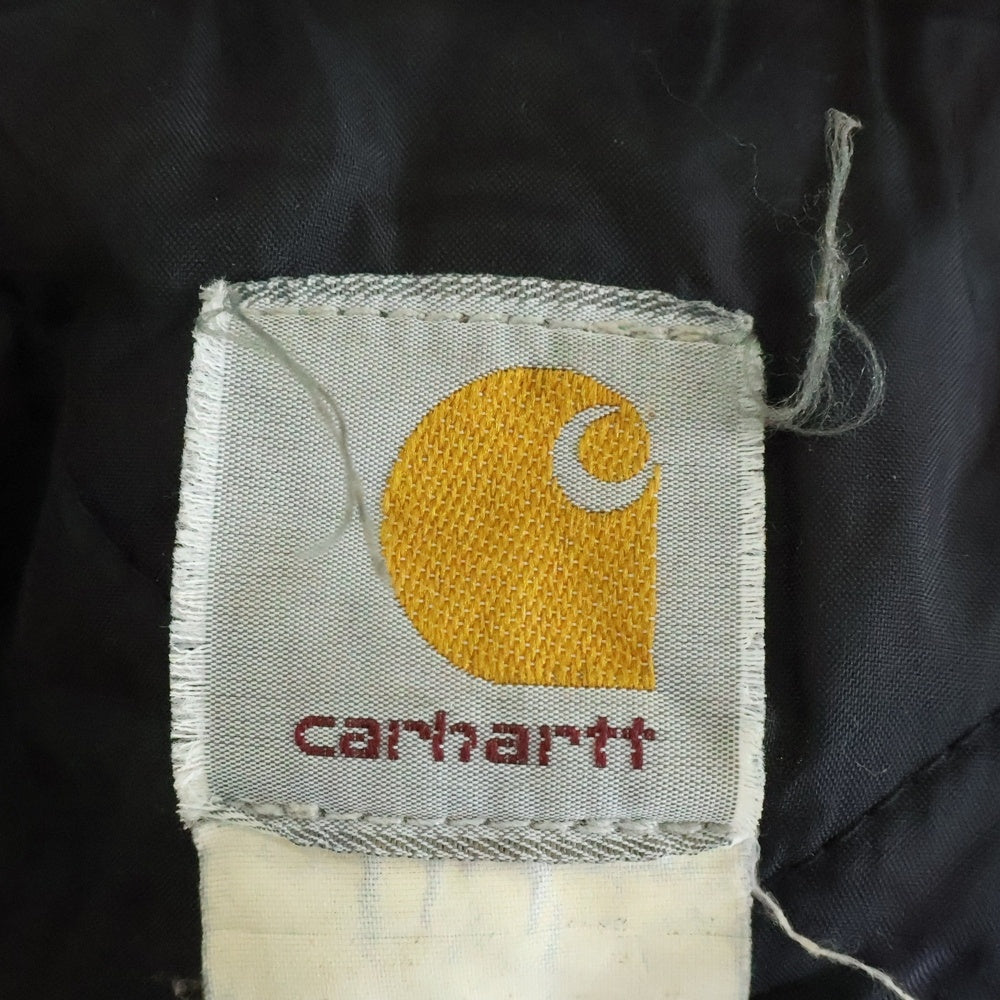 CARHARTT(カーハート) TRADITIONAL COAT トラディショナルコート ダックジャケット 裏地キルティング 中綿 ブラック
