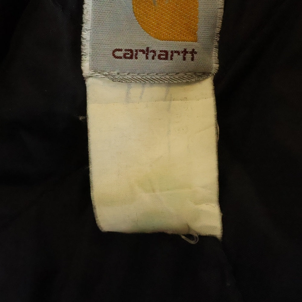 CARHARTT(カーハート) TRADITIONAL COAT トラディショナルコート ダックジャケット 裏地キルティング 中綿 ブラック