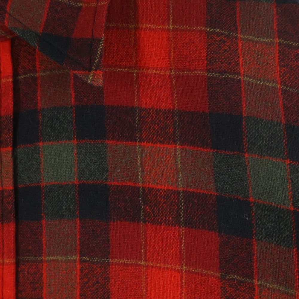PENDLETON(ペンドルトン) 60S WOOL CHECK L/S SHIRT ウール 長袖 チェック シャツ レッド/カーキ/ブラック