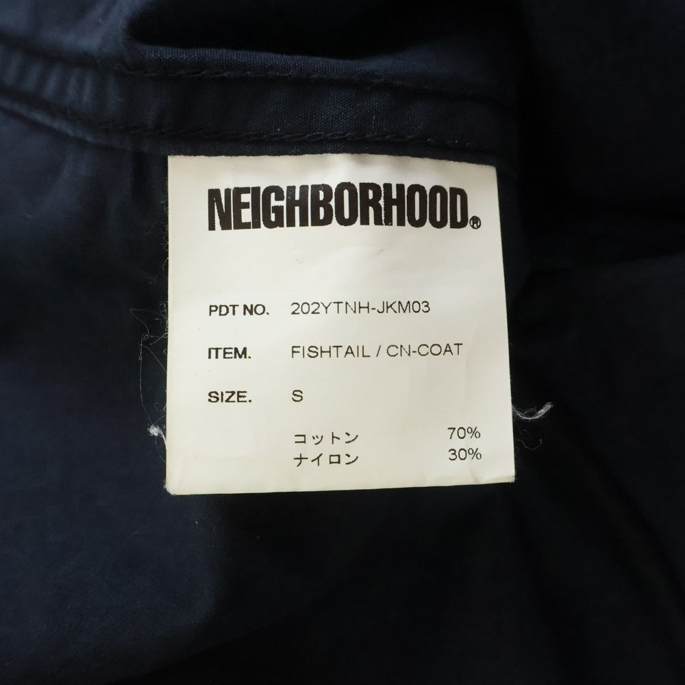 NEIGHBORHOOD(ネイバーフッド) FISHTAIL CN COAT フィッシュテール コート M65型 ネイビー 202YTNH-JKM03