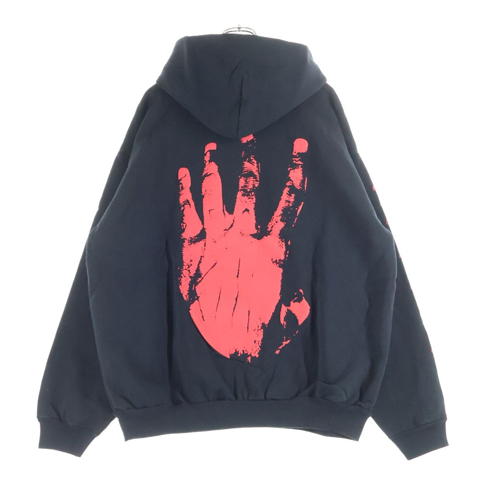 REVENGE GALLERY(リベンジギャラリー) X KILL HOODIE BLACK/RED キル フーディー 両面プリント スウェット パーカー ブラック/レッド