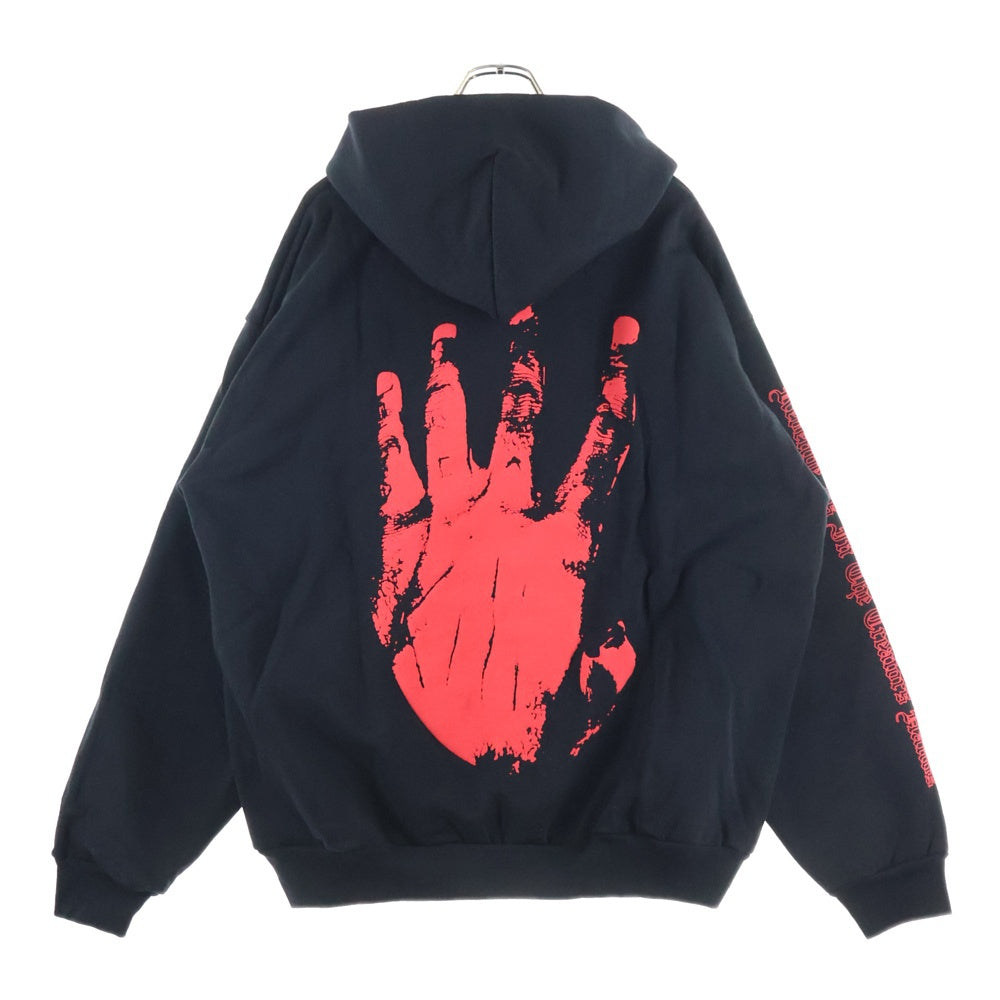 REVENGE GALLERY(リベンジギャラリー) X KILL HOODIE BLACK/RED キル フーディー 両面プリント スウェット パーカー ブラック/レッド