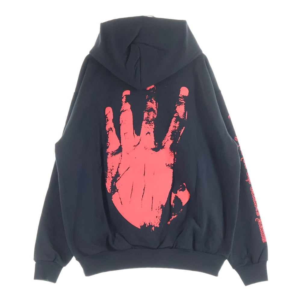 REVENGE GALLERY(リベンジギャラリー) X KILL HOODIE BLACK/RED キル フーディー 両面プリント スウェット パーカー ブラック/レッド