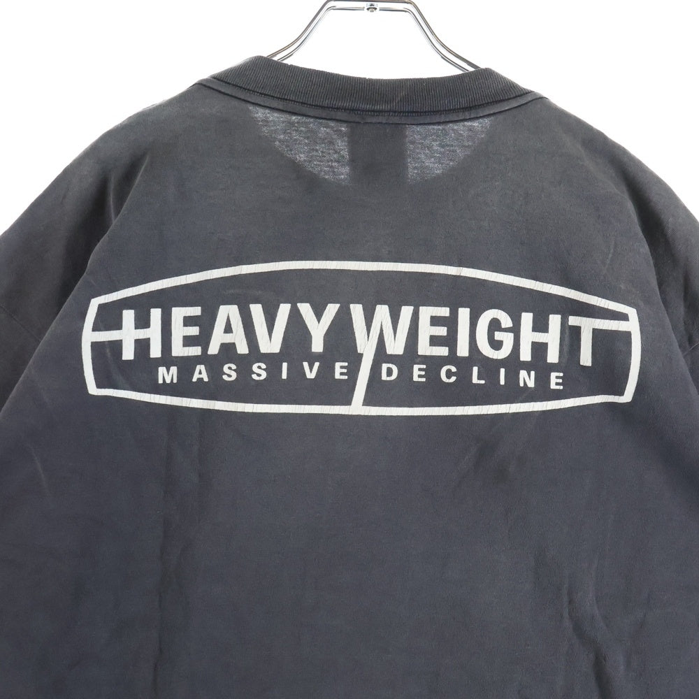 SAINT MICHAEL(セントマイケル) 25AW S/S T-SHIRT SAINT MASK 両面プリント 半袖Tシャツ カットソー ブラック SM-HR1-0000-010