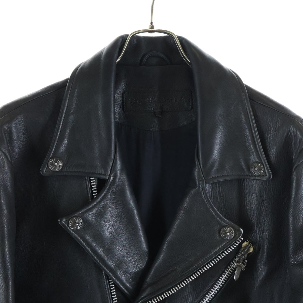 CHROME HEARTS(クロムハーツ) JJ DEAN JJディーン ダガージップライダースレザージャケット ブラック