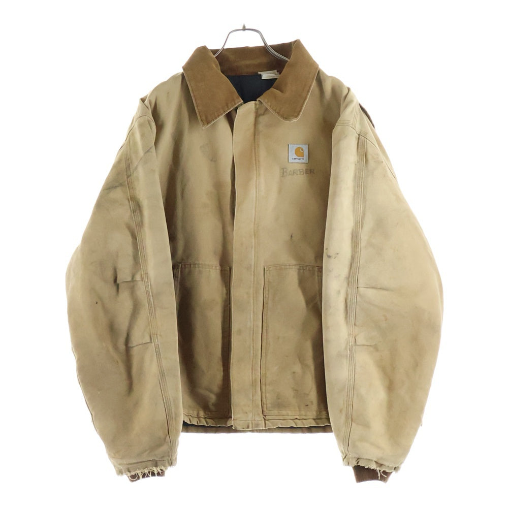 CARHARTT(カーハート) 80S VINTAGE TRADITIONAL JACKET トラディショナル 裏地キルティング 中綿 ダック ジャケット ブラウン