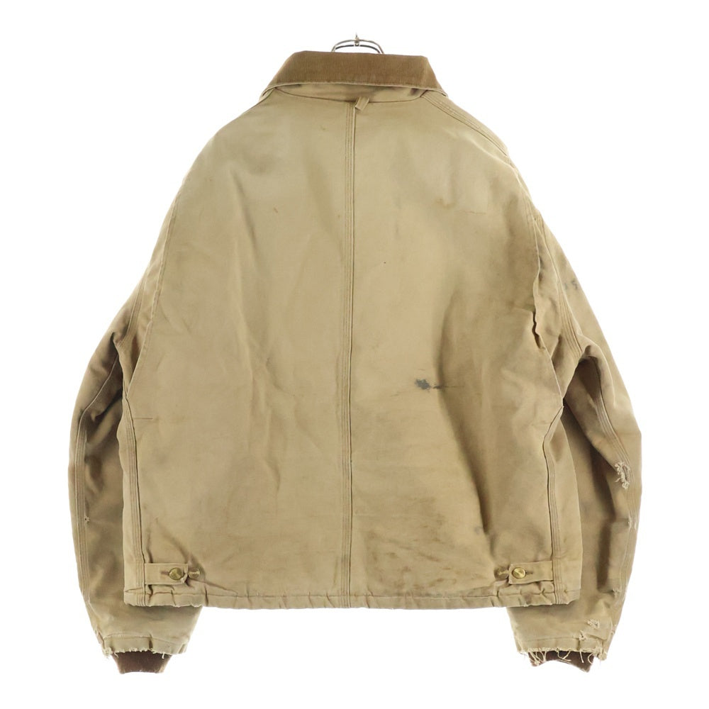 CARHARTT(カーハート) 80S VINTAGE TRADITIONAL JACKET トラディショナル 裏地キルティング 中綿 ダック ジャケット ブラウン
