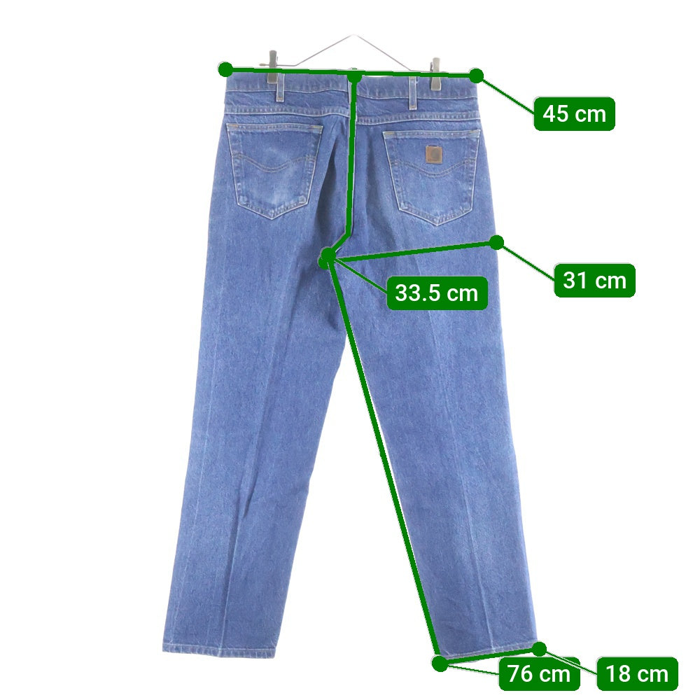 CARHARTT(カーハート) 80S VINTAGE DENIM PANTS TALONジップ USA製 星タグ デニムパンツ インディゴ P8500