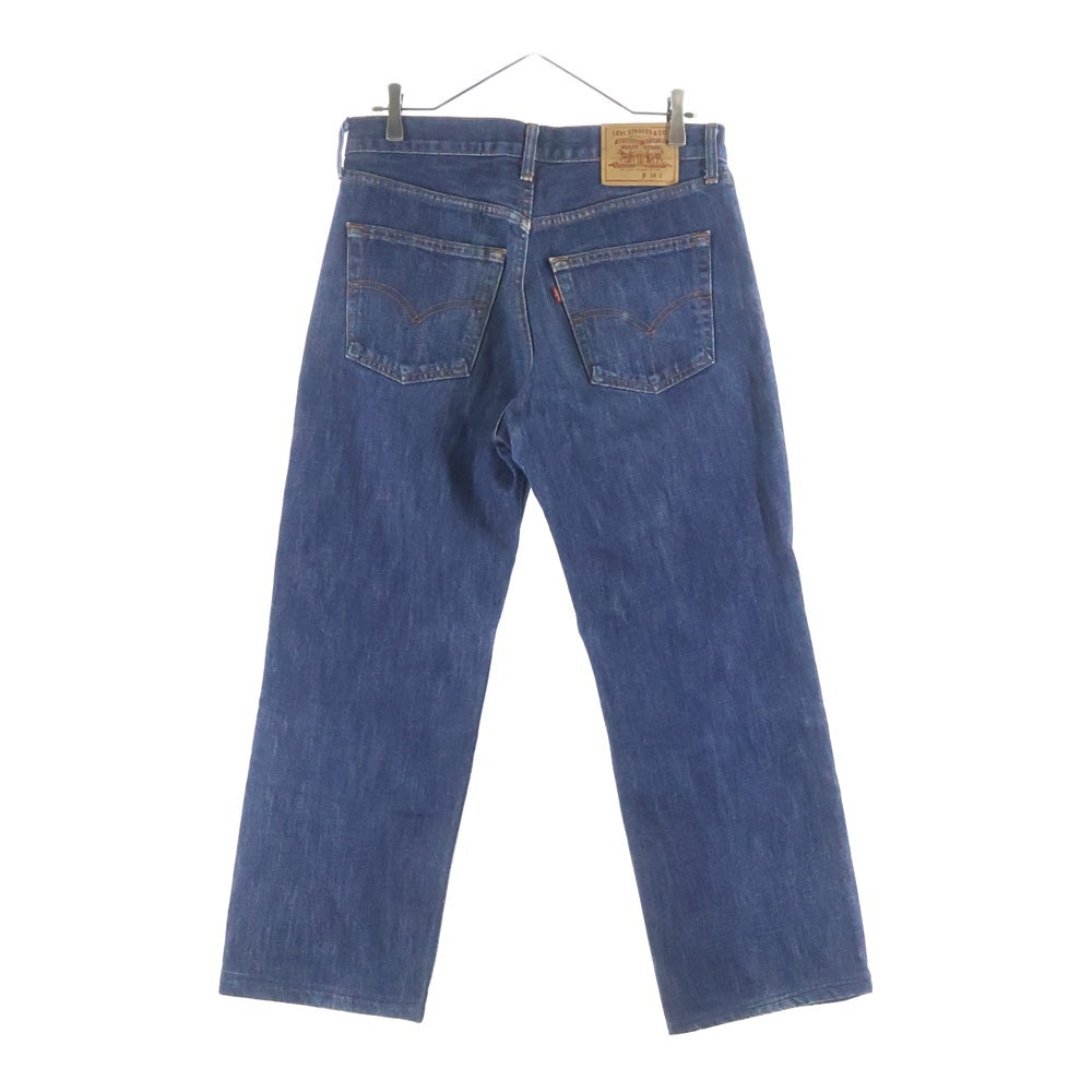 Levi's(リーバイス) 80-90S ZIP UP DENIM PANTS ボタン裏刻印359 ギャラ入り 両面タブ スモールe 耳無し ジップフライデニムパンツ インディゴ