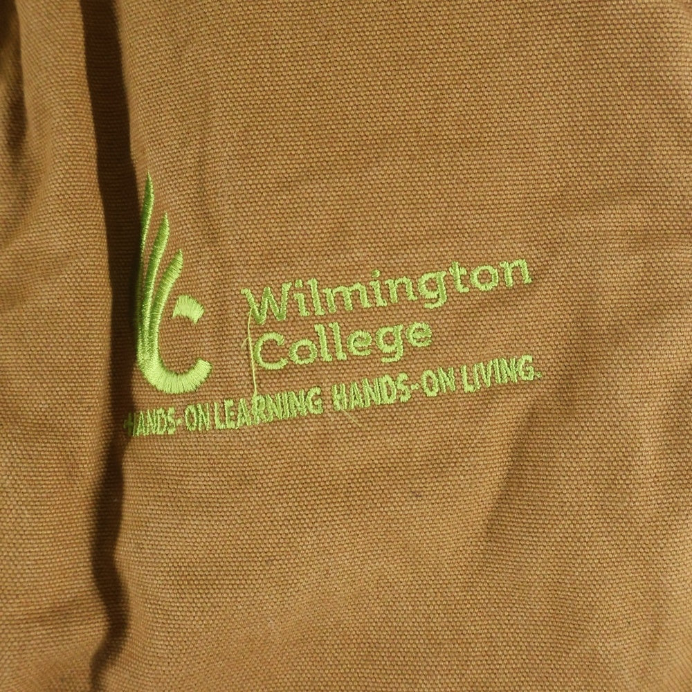 CARHARTT(カーハート) 10S DUCK VEST 14年 メキシコ製 刺しゅう ダック ベスト ブラウンV01 BRN