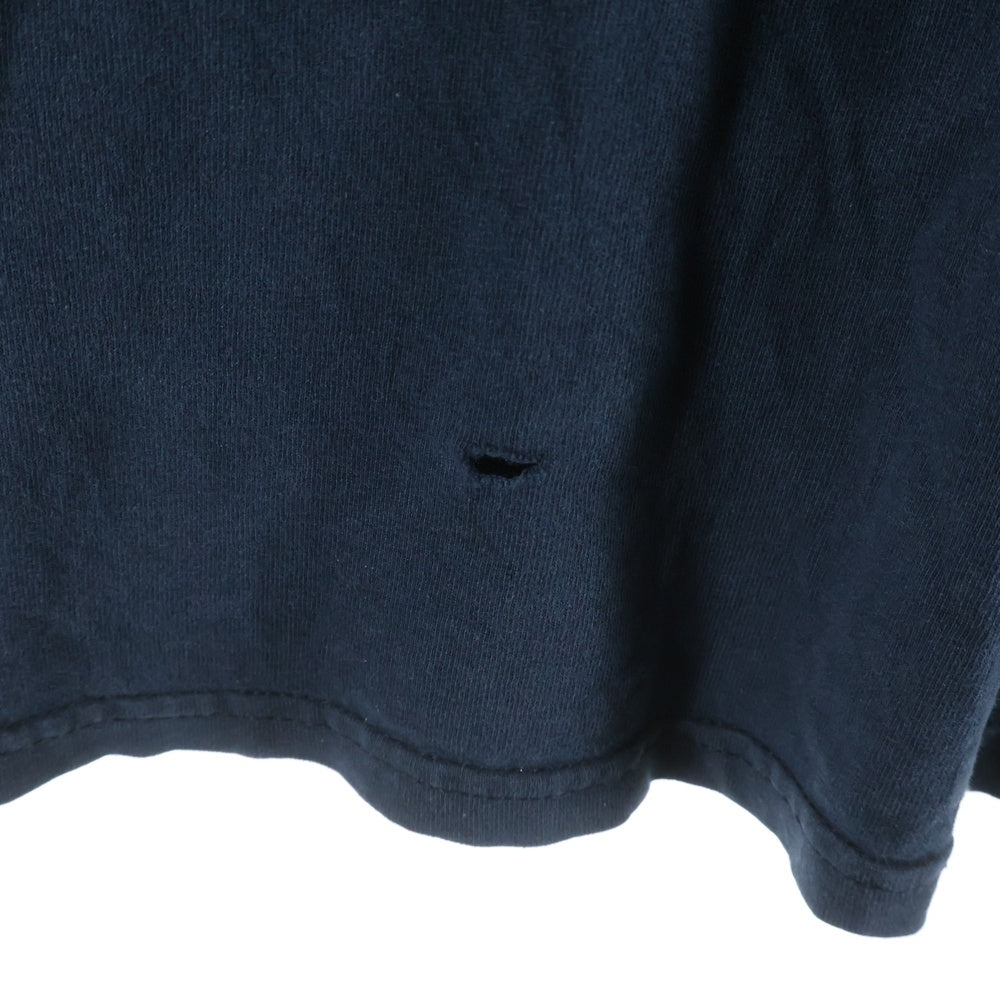 HARLEY DAVIDSON(ハーレーダビッドソン) BAR & SHIELD FLAME ADELAIDE AUSTRALIA L/S バーアンドシールド 袖フレーム 長袖 カットソー ブラック/オレンジ 1800 252 620