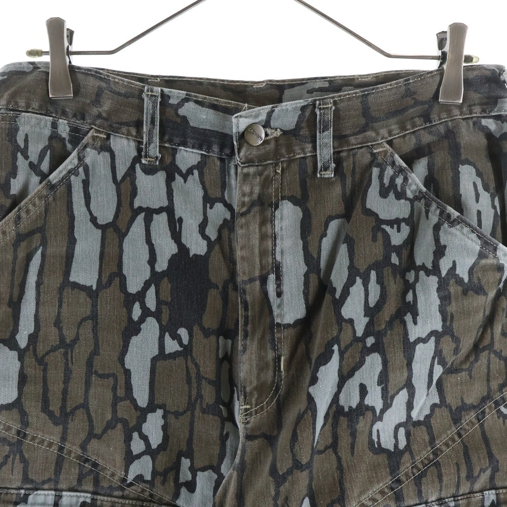 CARHARTT(カーハート) 80-90S TREBARK CAMO CARGO PABTS カーゴパンツ トレバーク カモ柄 グレー/カーキ