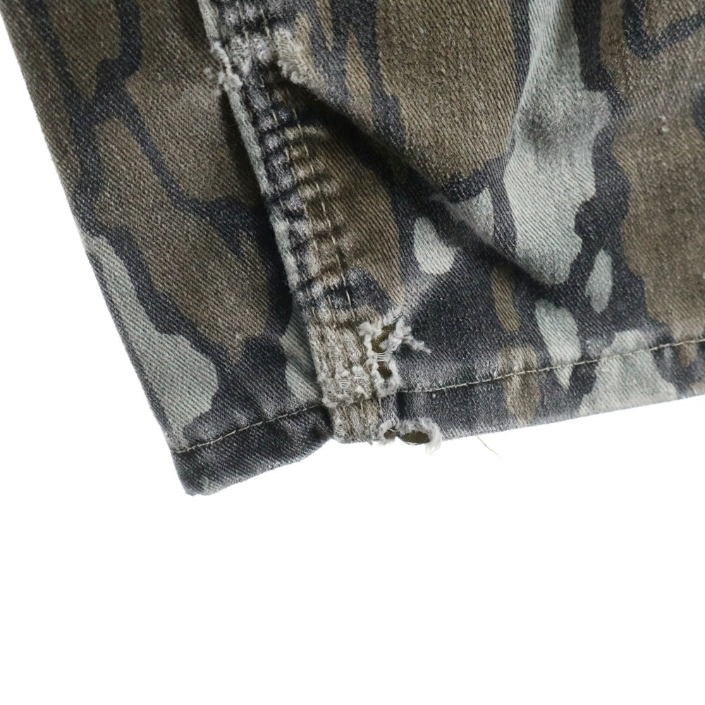 CARHARTT(カーハート) 80-90S TREBARK CAMO CARGO PABTS カーゴパンツ トレバーク カモ柄 グレー/カーキ