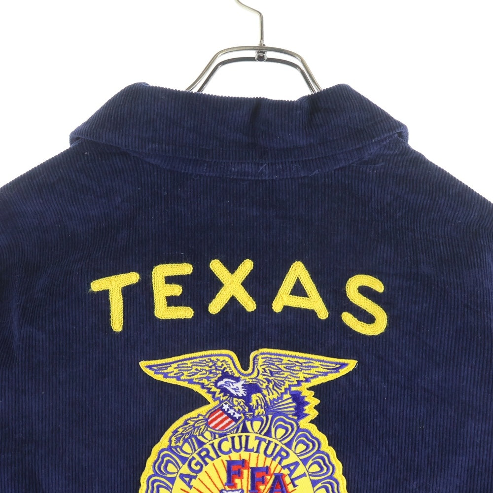 VINTAGE(ヴィンテージ) 90-00S FFA JACKET コーデュロイ ファーマーズ ジャケット ネイビー 109008