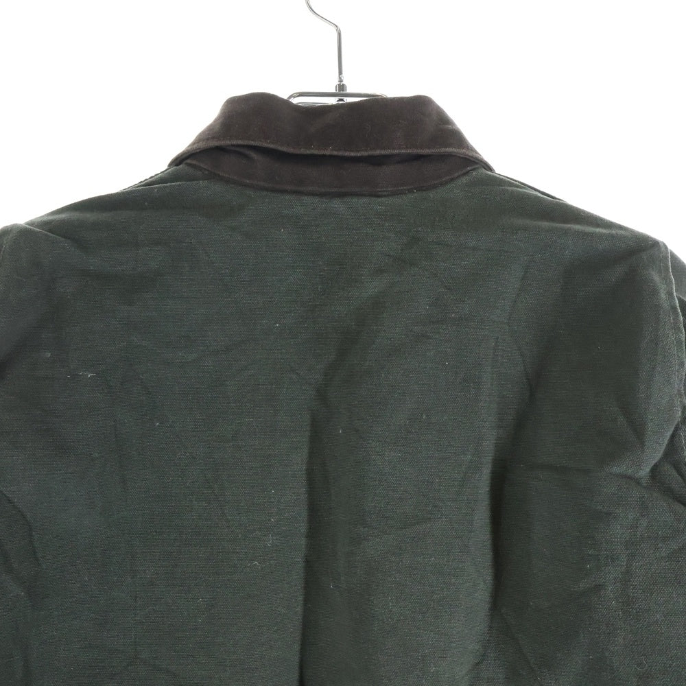 CARHARTT(カーハート) 10S DETROIT JACKET 15年 メキシコ製 企業刺しゅう デトロイト ダック ジャケット モス カーキ