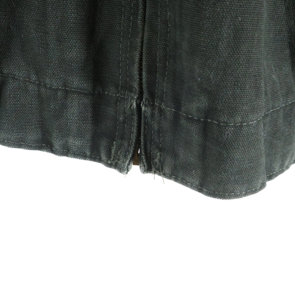 CARHARTT(カーハート) 10S DETROIT JACKET 15年 メキシコ製 企業刺しゅう デトロイト ダック ジャケット モス カーキ