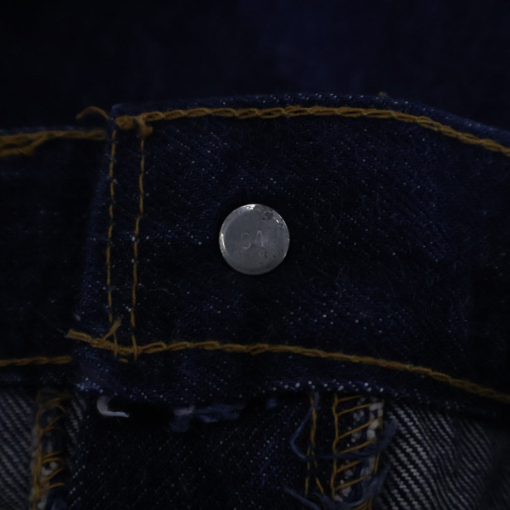 Levi's(リーバイス) 60-70S 502 0117 TALON ZIP DENIM PANTS BIG E ボタン裏刻印94 タロン ジップフライ デニム パンツ インディゴ