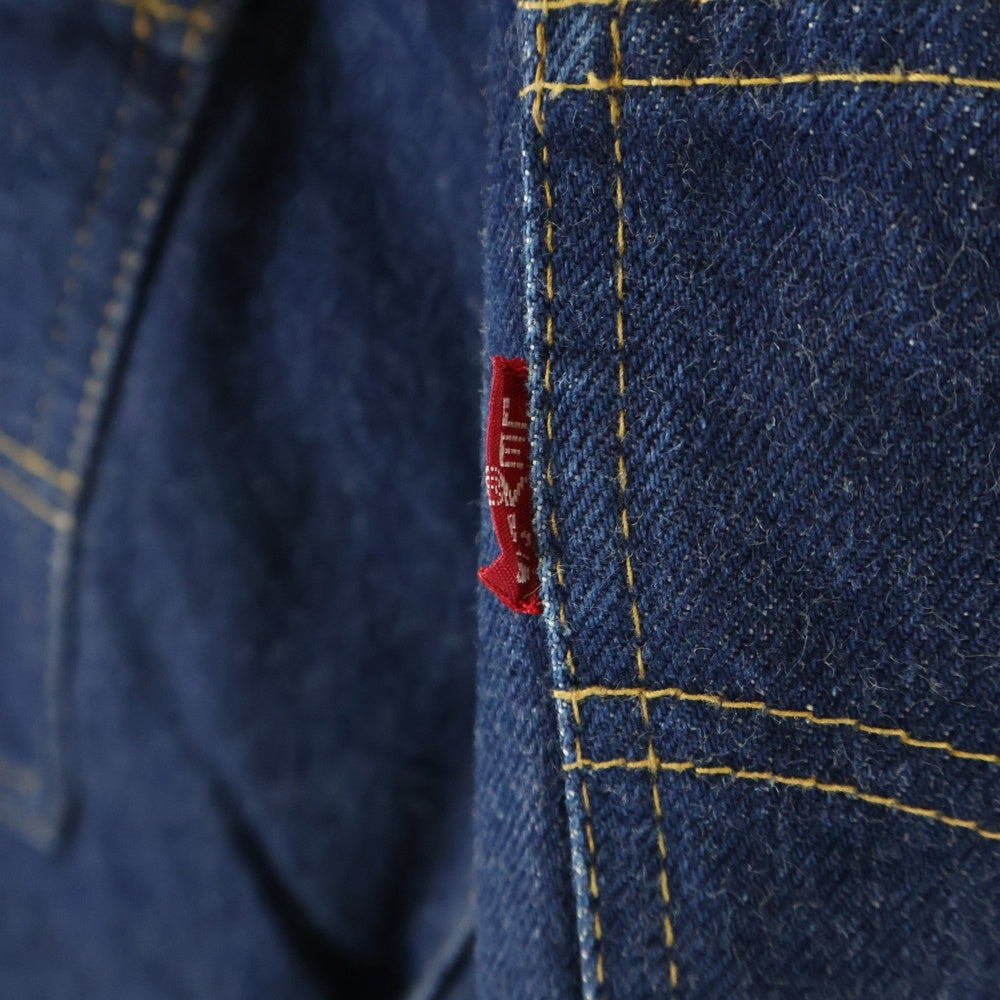 Levi's(リーバイス) 60-70S 502 0117 TALON ZIP DENIM PANTS BIG E ボタン裏刻印94 タロン ジップフライ デニム パンツ インディゴ