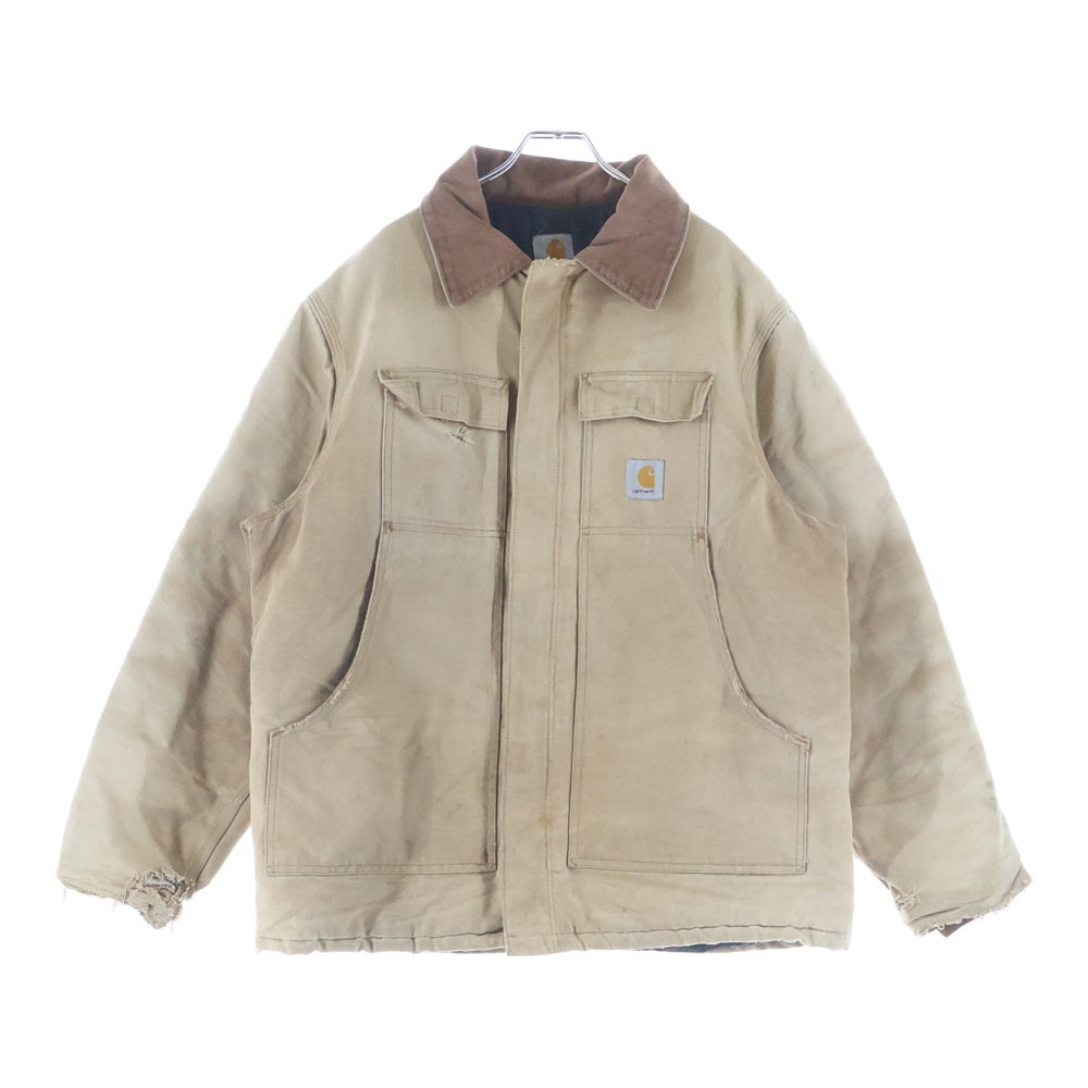 CARHARTT(カーハート) 90-00S TRADITIONAL COAT DUCK JACKET トラディショナル コート 中綿 ダック ジャケット ブラウン