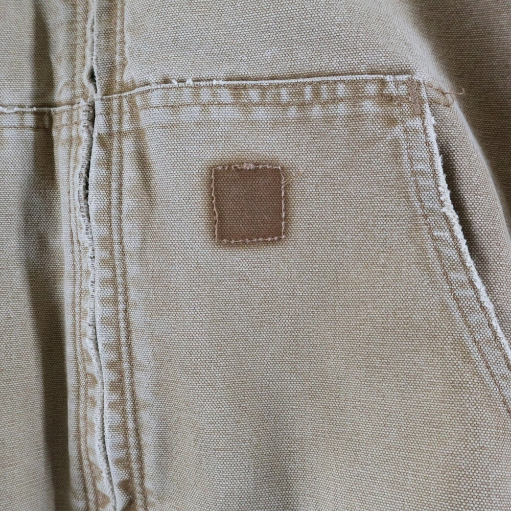 CARHARTT(カーハート) 00S ACTIVE JACKET 04年製 アクティブ ジャケット 中綿 ダック ジップアップ パーカー ブラウン J130 BRN