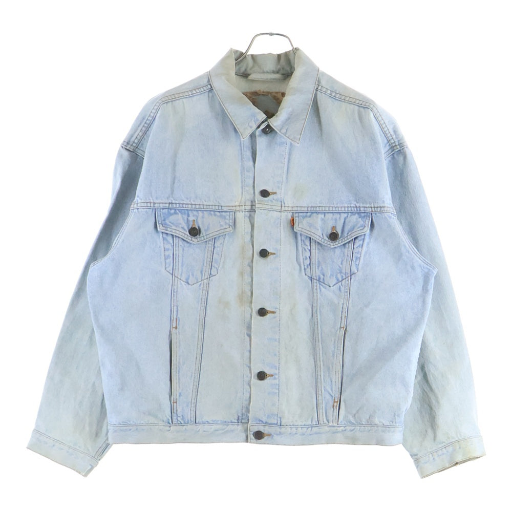 Levi's(リーバイス) DENIM JACKET 70507-0234 WPL423 ボタン裏WH スモールe オレンジタブ デニムトラッカージャケット ブルー