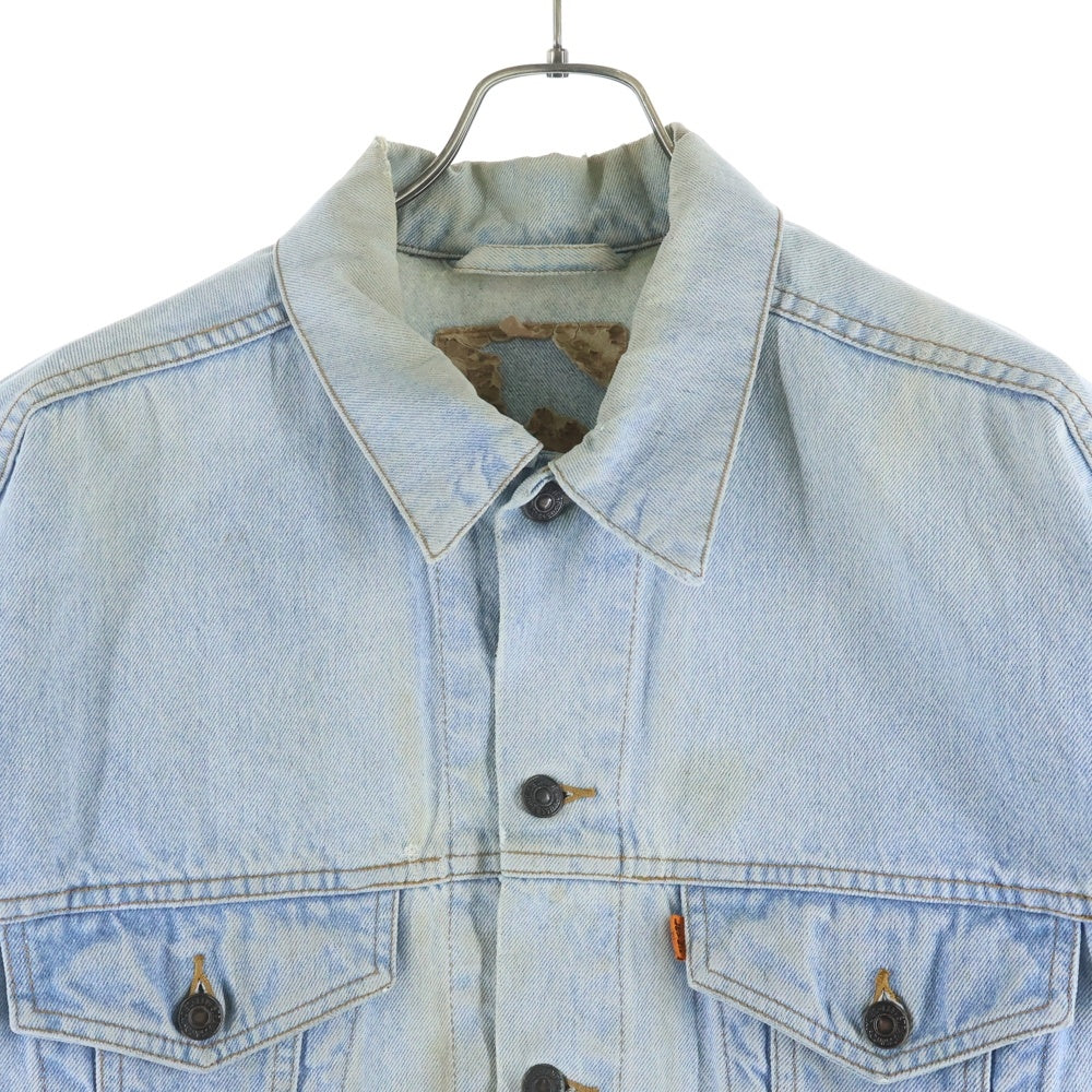 Levi's(リーバイス) DENIM JACKET 70507-0234 WPL423 ボタン裏WH スモールe オレンジタブ デニムトラッカージャケット ブルー