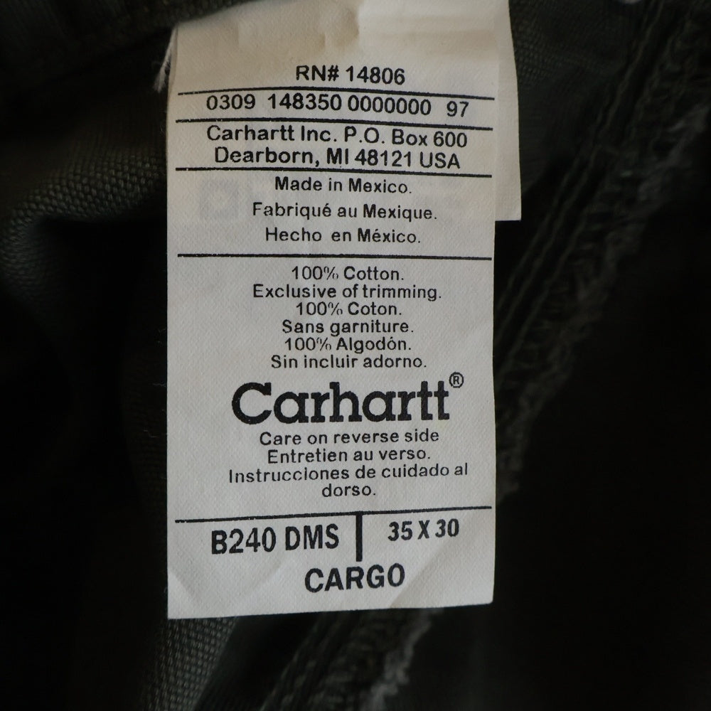 CARHARTT(カーハート) B240 DMS Canvas Cargo Pant カーペンター カーゴパンツ キャンバス ダスト