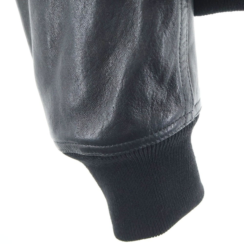 Rick Owens(リックオウエンス) 25AW BAUHAUS FLIGHT LEATHER JACKKET RU02E1749 LNV バウハウス フライト レザージャケット ブラック