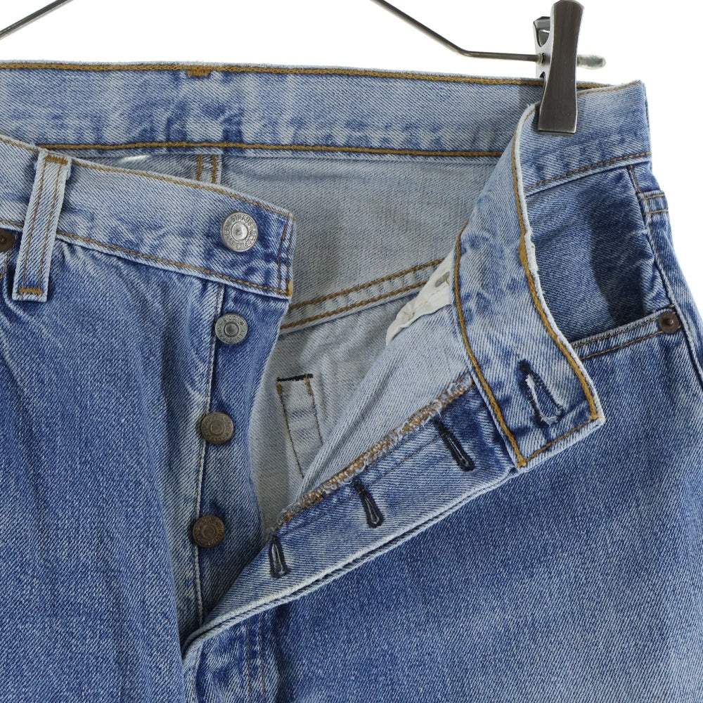 Levi's(リーバイス) 90S 501 USA製 ボタン裏刻印555 バレンシア工場 ギャラ入り デニム パンツ インディゴ