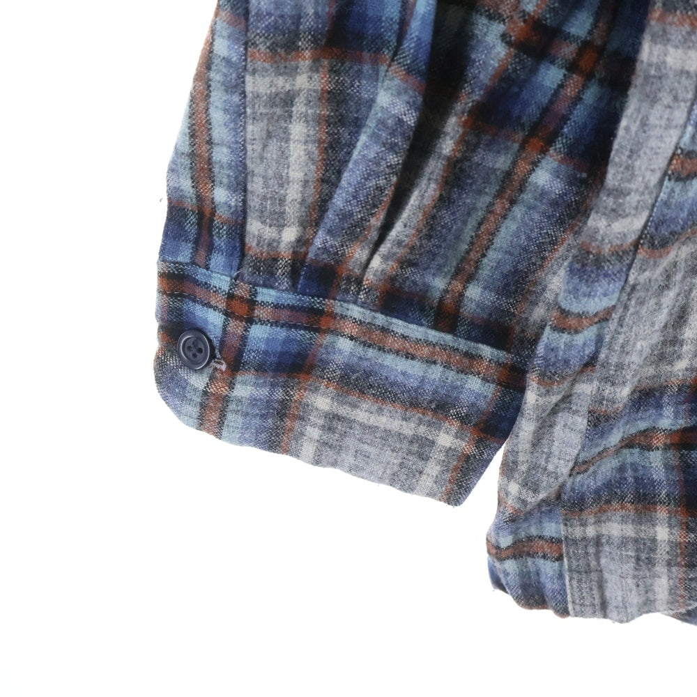 PENDLETON(ペンドルトン) 90-00S WOOL CHECK L/S BOARD SHIRT ウール チェック 長袖 ボードシャツ ブルー/グレー/ブラウン 70Z718 111