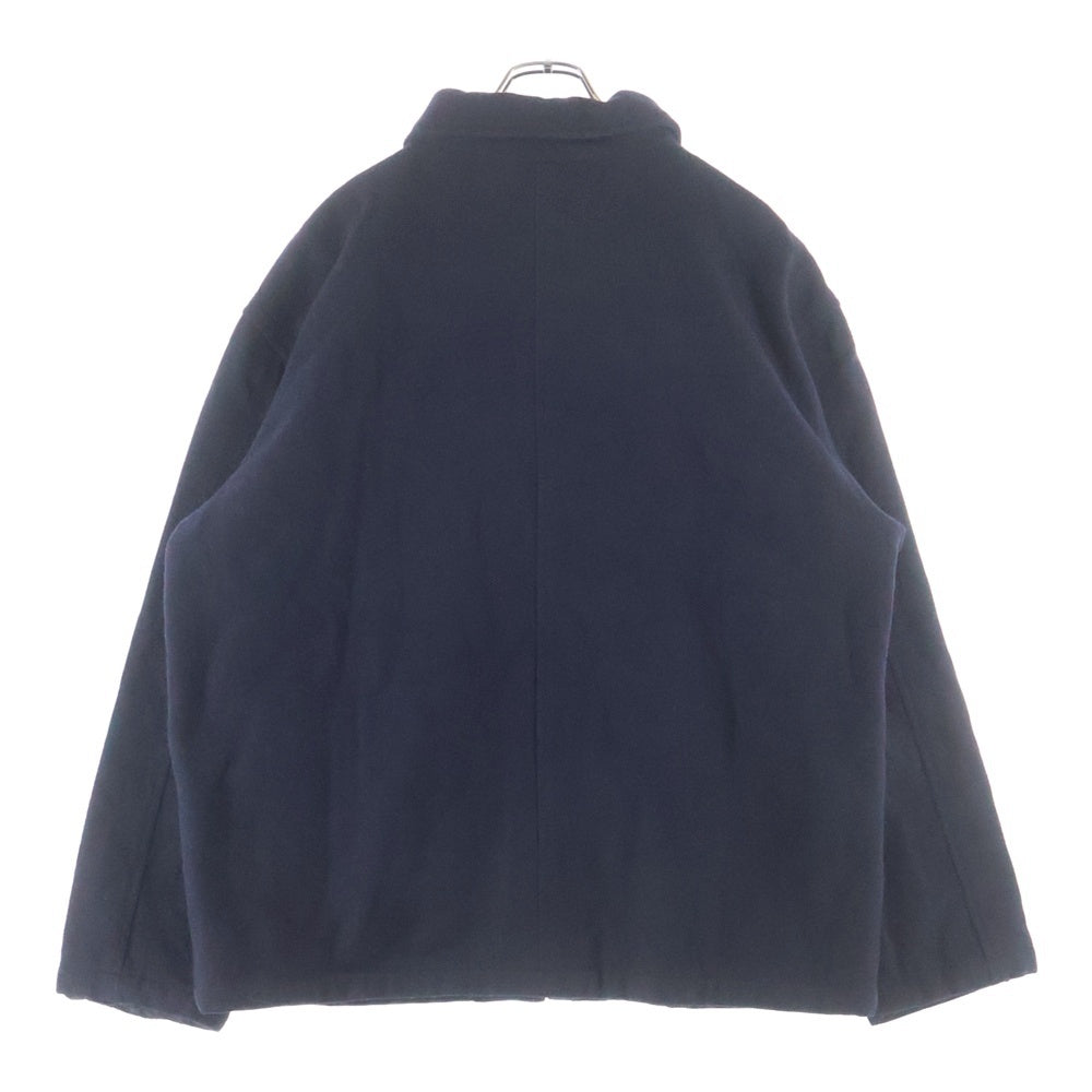 GAP(ギャップ) 00s VINTAGE WOOL ZIPUP JACKET オールド ジップアップウールジャケット キルティング ダークネイビー
