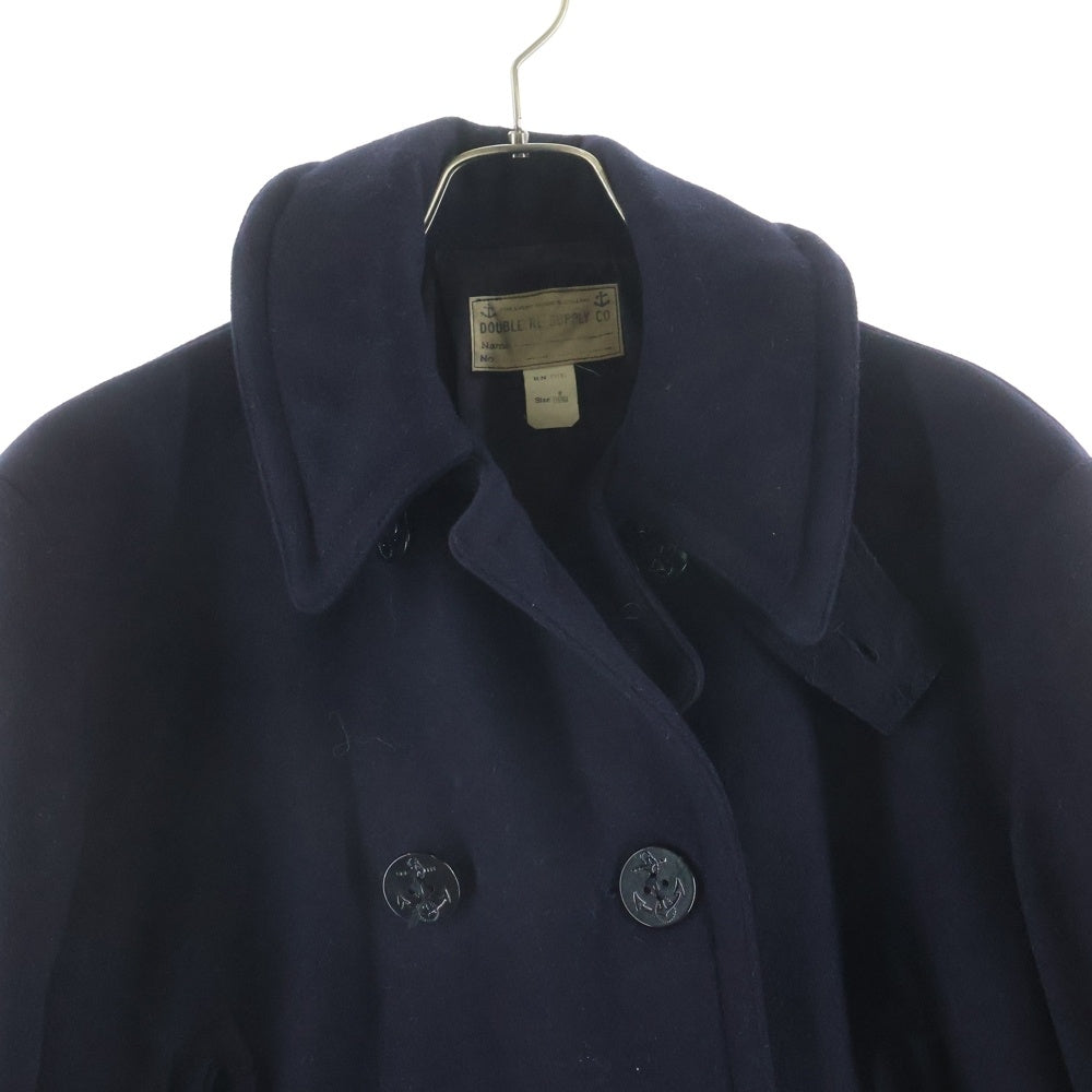 RRL(ダブルアールエル) WOOL P COAT ウール ピーコート いかりボタン ネイビー 782507807001
