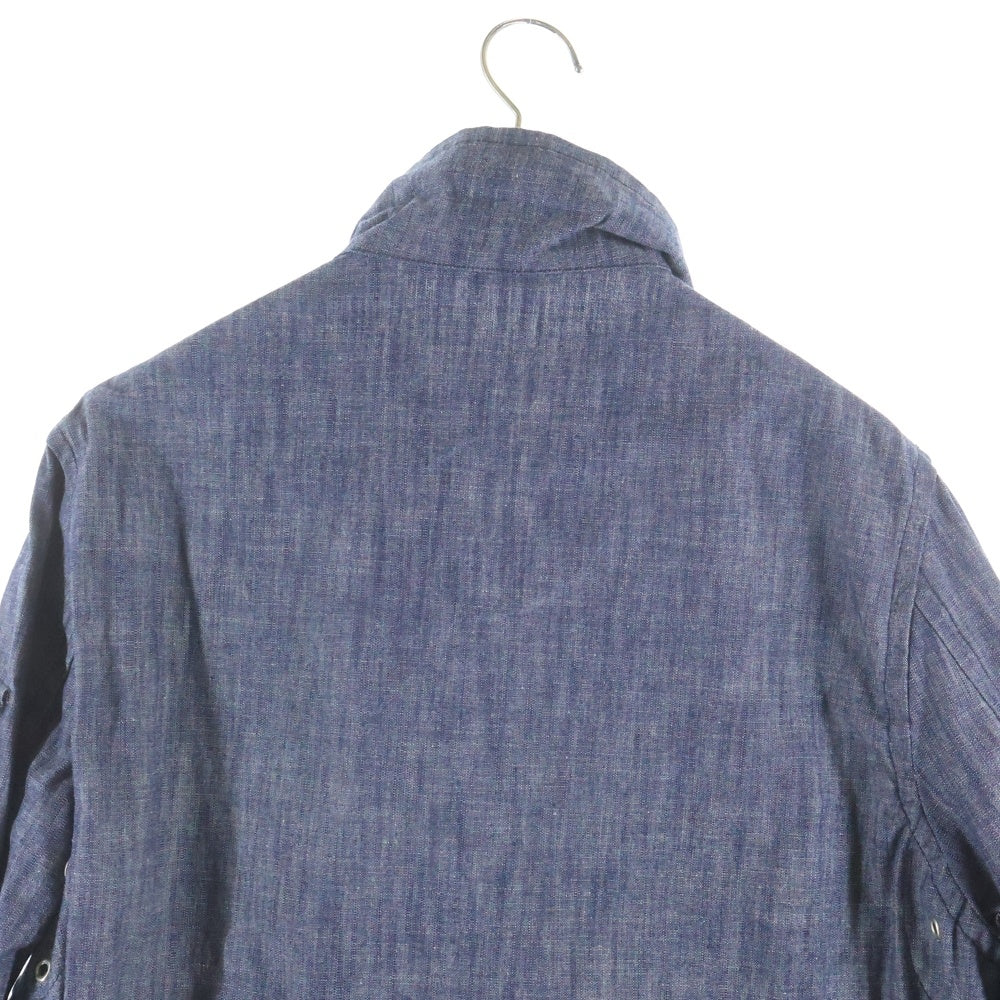 DSQUARED2(ディースクエアード) DENIM SIDE ZIP ANORAK JACKET デニム サイドジップ アノラック ジャケット インディゴ