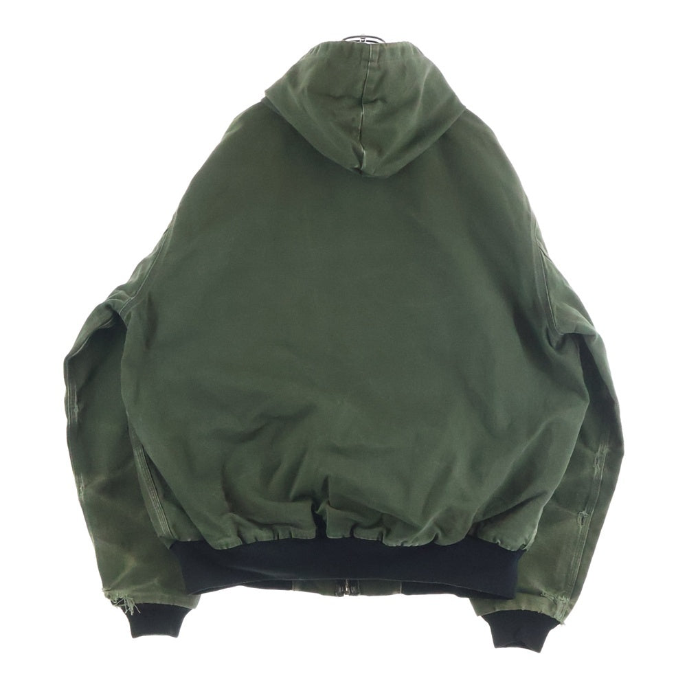CARHARTT(カーハート) 80s VINTAGE DUCK ACTIVE JACKET JR114 アクティブジャケット グリーン