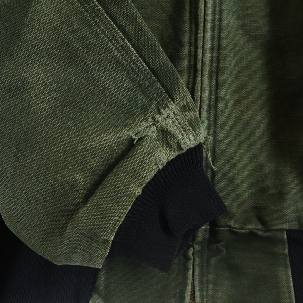 CARHARTT(カーハート) 80s VINTAGE DUCK ACTIVE JACKET JR114 アクティブジャケット グリーン