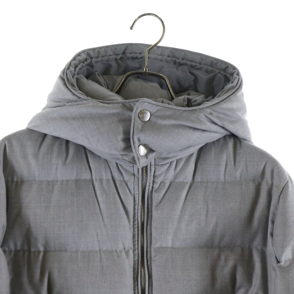 TATRAS(タトラス) DOMIZIANO DOWN JACKET ウールフード付き ダウンジャケット グレー MTA15A4289