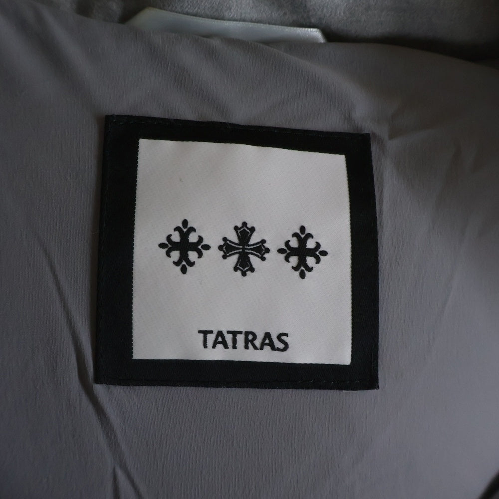 TATRAS(タトラス) DOMIZIANO DOWN JACKET ウールフード付き ダウンジャケット グレー MTA15A4289